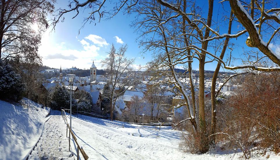 Sicht auf die Altstadt von Schaffhausen. Bild: Emanuel Kraner