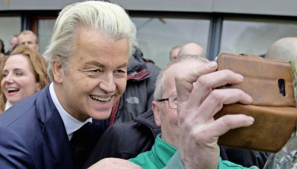 Der konservative Islamgegner Geert Wilders wird von seinen Anhängern wie ein Popstar gefeiert.Bild Key