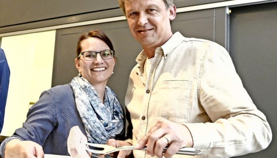 Als neue Ehrenmitglieder sorgen Anita Bürgin und Werner Schmid auch für den kulinarischen Genuss.