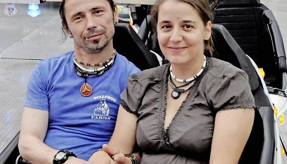 Auf rasante Fahrt gingen Mariam Henschel und Sabrina Kuhn – wenn auch mit wackligen Knien.