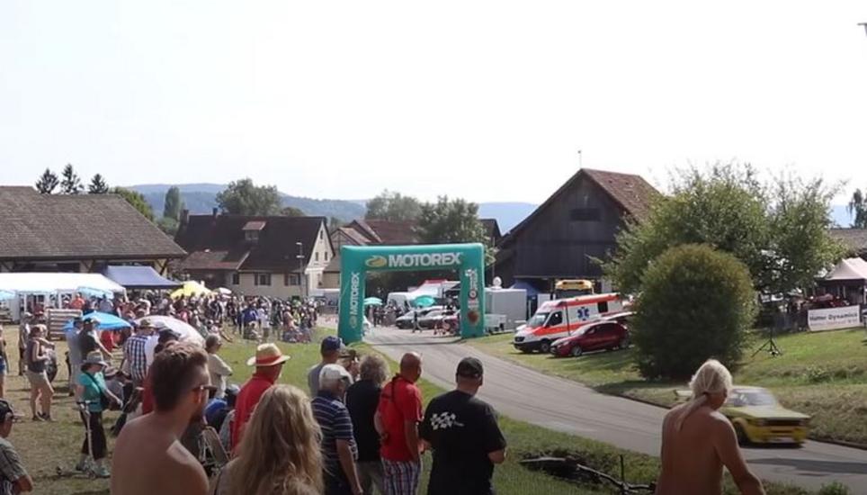 Am Hallauer Bergrennen hat sich ein tödlicher Unfall ereignet. Bild: mvb