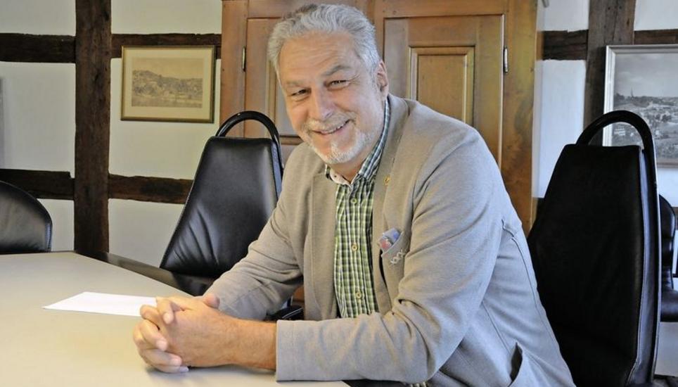 Der Flurlinger Gemeindepräsident André Müller will erst lokalpolitisch, später auch beruflich etwas kürzertreten. Bild: Mark Gasser