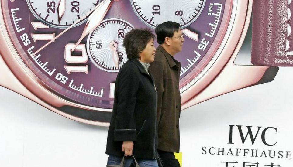 In China sind Uhren des Schaffhauser Herstellers IWC sehr begehrt. Bild: Key