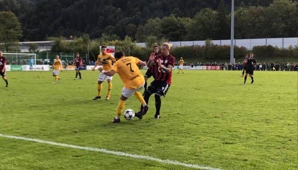 Der FC Schaffhausen unterlag im heutigen Cupspiel dem Erstligisten aus Münsingen. Bild: Facebook FC Schaffhausen