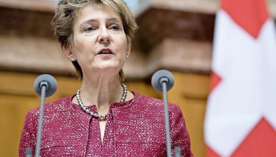 Bald allein? Tritt Doris Leuthard zurück, könnte Simonetta Sommaruga als einzige Frau im Bundesrat verbleiben. Bild: Key