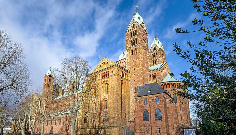 Speyer Cathedral on a sunny day