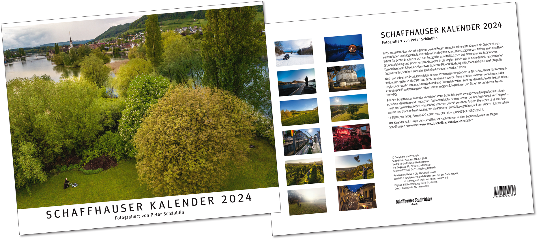 Produktbild des Schaffhauser Kalenders 2022