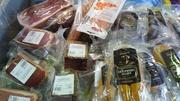 Ein grosser Teil der Schmuggelware waren Fleisch- und Wurstspezialitäten aus Portugal. Bild: EVZ