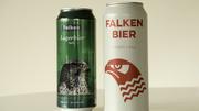 Das Lagerbier von Falken erscheint neu im roten Retro-Look.