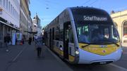 Der E-Bus macht wohl Probleme.