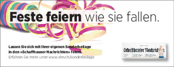 Sonder- und Baubeilagen Schaffhauser Nachrichten