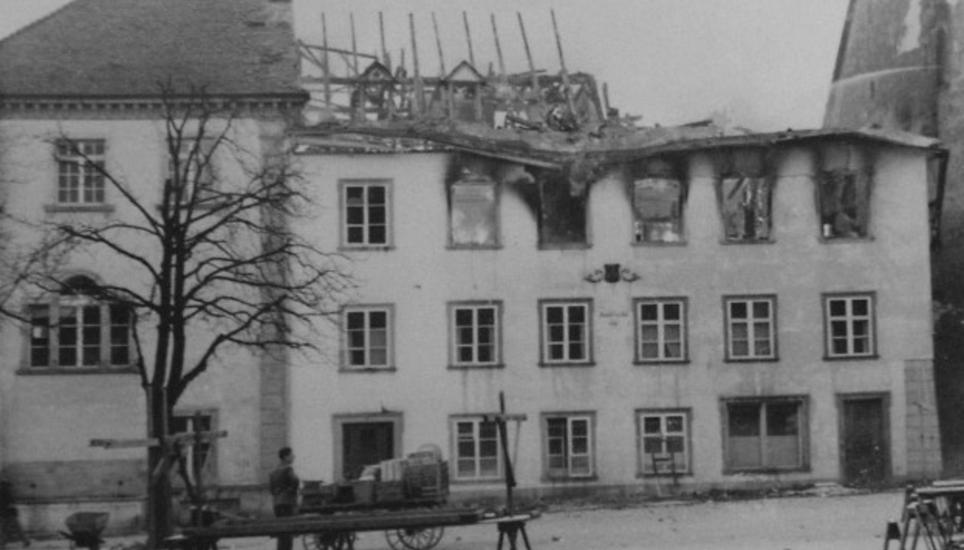 Die Bombardierung verwüstete die Stadt Schaffhausen und forderte 40 Todespfer.