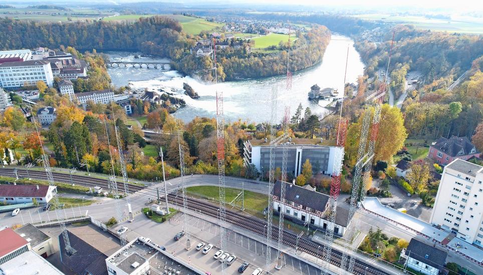 Gegen die geplanten Hochhäuser auf dem Rhytech-Areal wurden verschiedene Einsprachen erhoben. Bild: daz