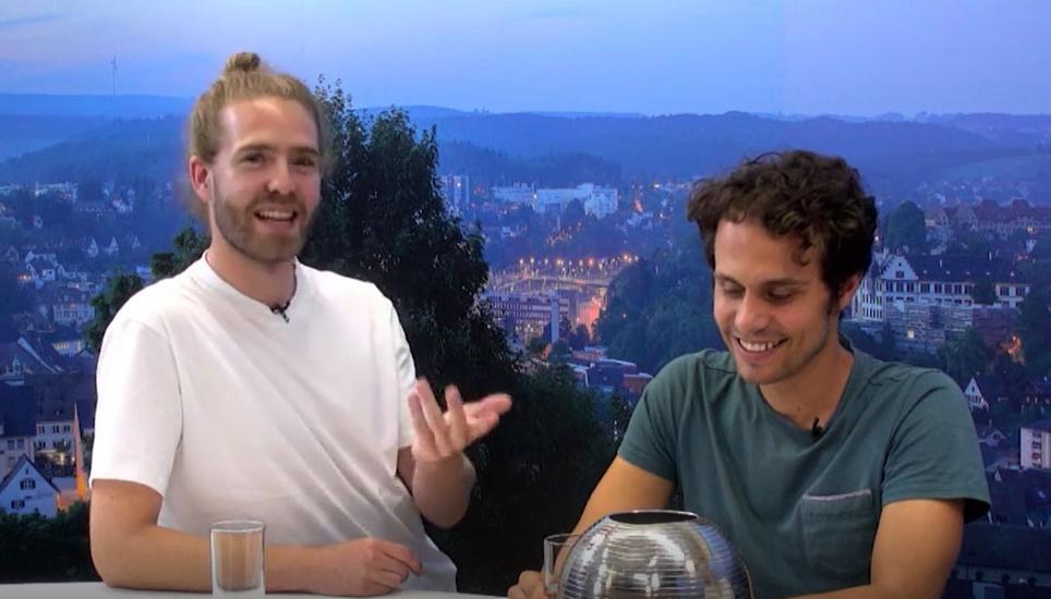 Vor ihrem grossen Auftritt am Stars in Town heute Abend waren Lo & Leduc beim Schaffhauser Fernsehen zu Besuch.