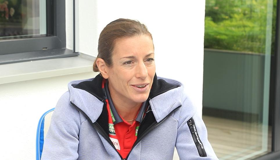 Hängt die Laufschuhe an den Nagel: Nicole Spirig. Bild: OPP