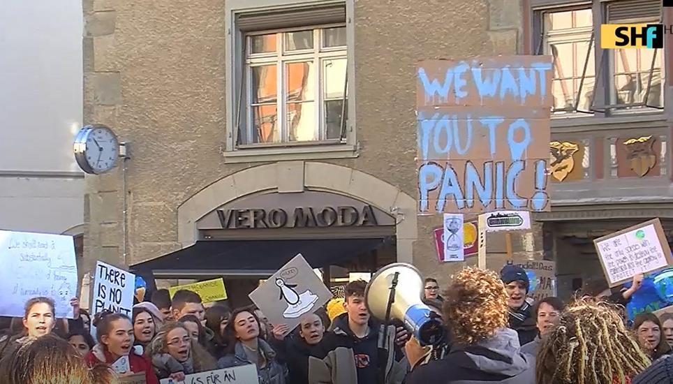 Im September soll der nächste Klimastreik in Schaffhausen stattfinden.