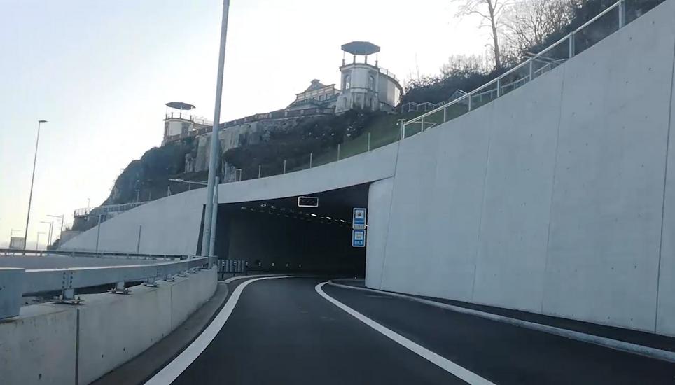 Der Galgenbucktunnel wurde im Dezember letzten Jahres eröffnet. Bild: OPP