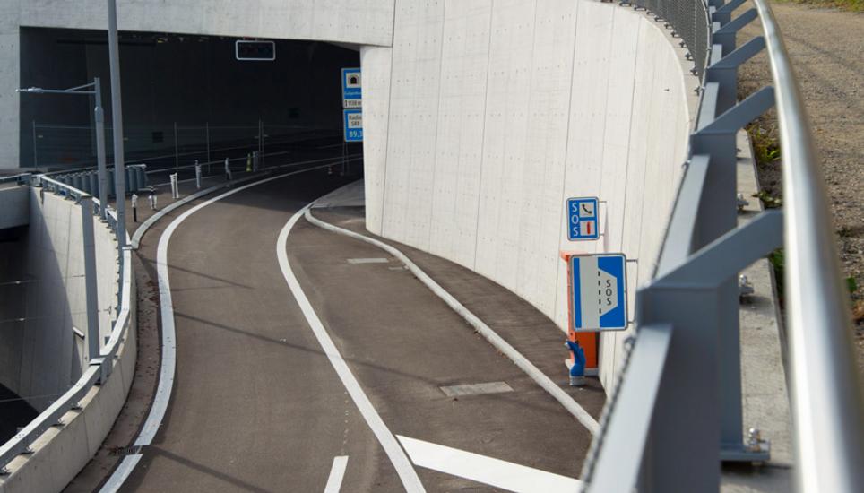 Am Sonntag kann man den Tunnel besichtigen.