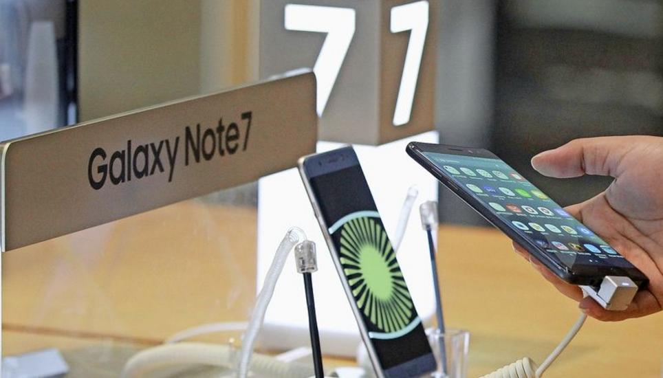 Bereitet Samsung seit Längerem Kopfzerbrechen: das Galaxy Note 7, das in den letzten Wochen vor allem durch die Gefahr einer Explosion auf sich aufmerksam machte. Bild Key