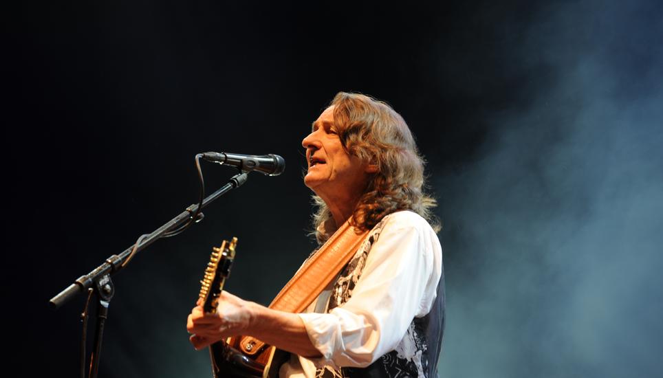 Roger Hodgson bei seinem ersten Auftritt auf dem Herrenacker 2010. Bild: Selwyn Hoffmann