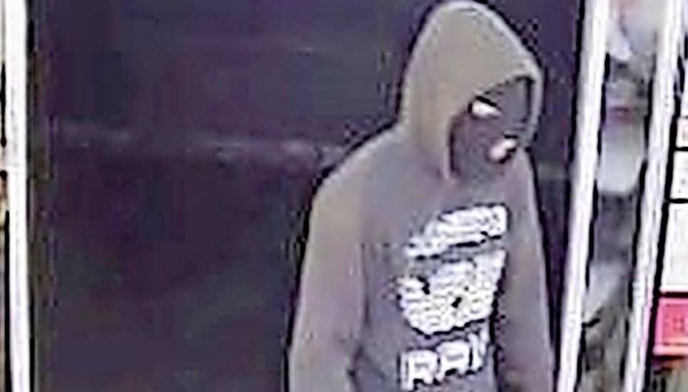 Das Fahndungsfoto des mutmasslichen Räubers von Hüntwangen.Bild ZHPol