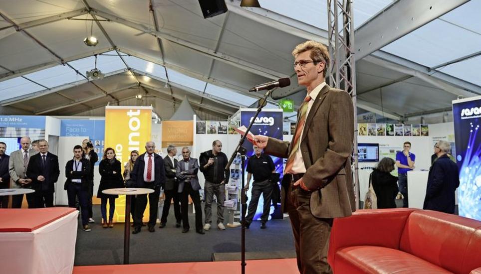 Für den Schaffhauser Stadtpräsidenten Peter Neukomm wird die Herbstmesse «auch in Zukunft fester Bestandteil der Schaffhauser Agenda sein». Bilder Selwyn Hoffmann