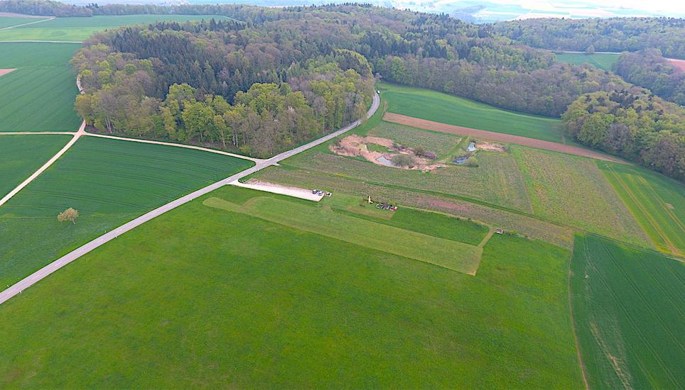 Flugplatz der Modellfluggruppe Schaffhausen. Bild: mg-schaffhausen.ch