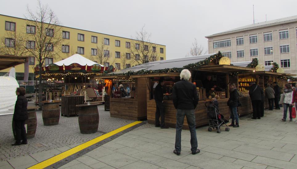 In diesem Jahr gibt es wieder einen Weihnachtsmarkt in Singen. Bild: zvg