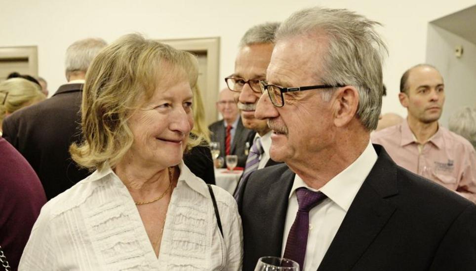 Annemarie Müller und Peter Geisseler waren schon zum vierten Mal dabei und genossen einen gediegenen Tanzabend.