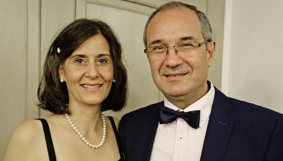 Claudia und Giuseppe Folisi hatte es letztes Jahr so gut gefallen, dass sie den TCS-Ball 2016 auf keinen Fall verpassen wollten.