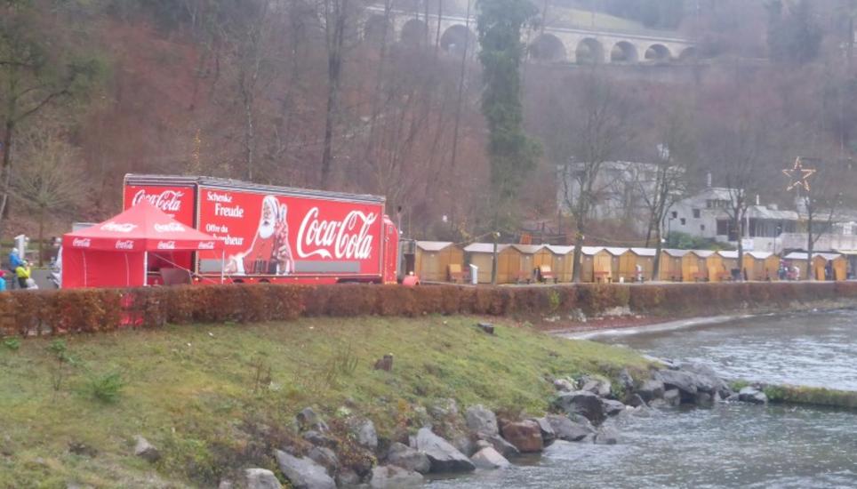 Chlausmarkt Mit Coca Cola Truck In Der Unterstadt Schaffhauser Nachrichten