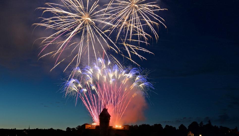 Im August war es noch zu trocken für das Feuerwerk. Bild: S. Hoffmann