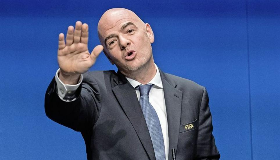 Fifa-Präsident Gianni Infantino musste auch einige Kritiker beschwichtigen. Bild: Key