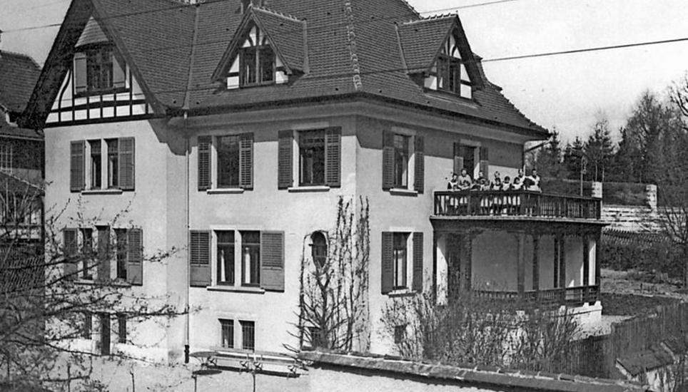 Düstere Jahre verbrachte R.M. hier im Töchterinstitut auf der Steig in Schaffhausen. Das Mädchenheim schloss seine Tore 1976 (undatierte Aufnahme). Bild; zvg/Stadtarchiv