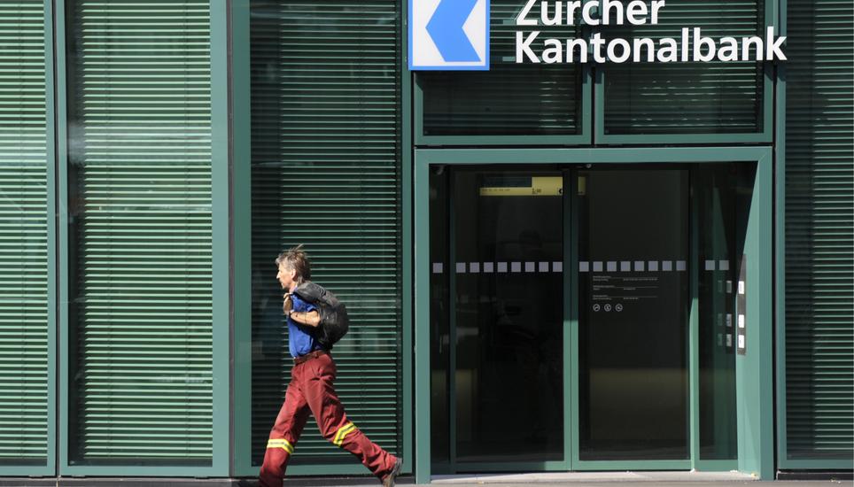 Die Zürcher Kantonalbank konnte den betrieblichen Gewinn um fünf Prozent steigern. Bild: Key