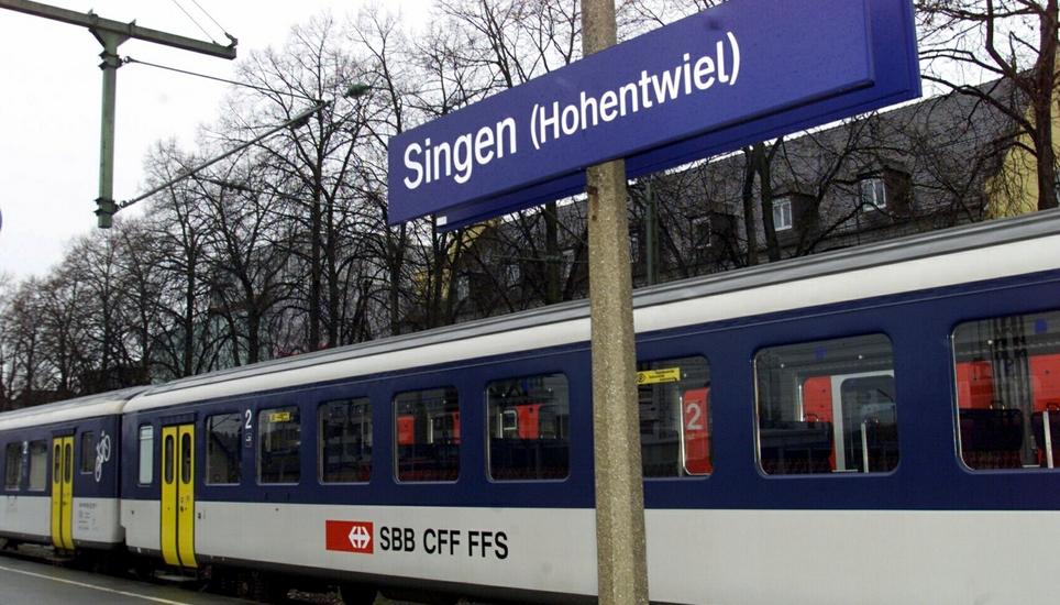 Der Vorfall ereignete sich am Singener Bahnhof.