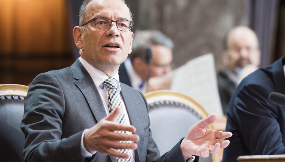 Der Schaffhauser SVP-Ständerat Hannes Germann.