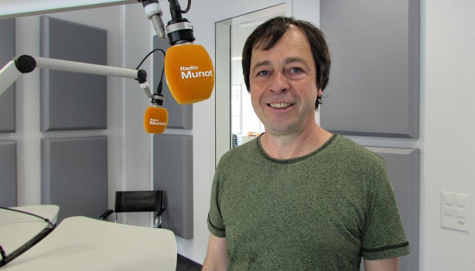 Stefan Colombo vom Theater Sgaramusch. Bild: Radio Munot
