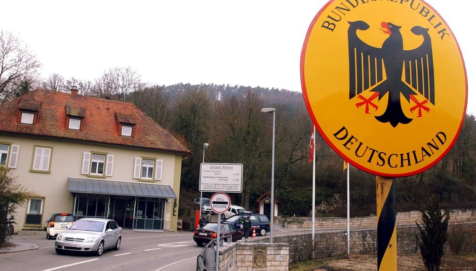 Am Montagmorgen um 8 Uhr schliesst Deutschland die Grenzen zur Schweiz. Berufspendler sind weiterhin erlaubt.
