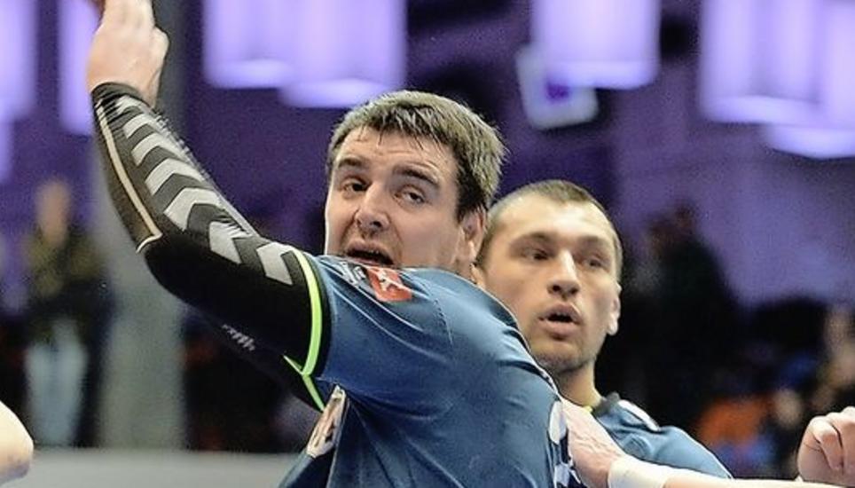 Die Kadetten-Fans werden sich erinnern: Vladislav Ostroushko beim Auftritt von Baia Mare in der BBC-Arena Anfang Dezember 2015. Bild: Michael Kessler
