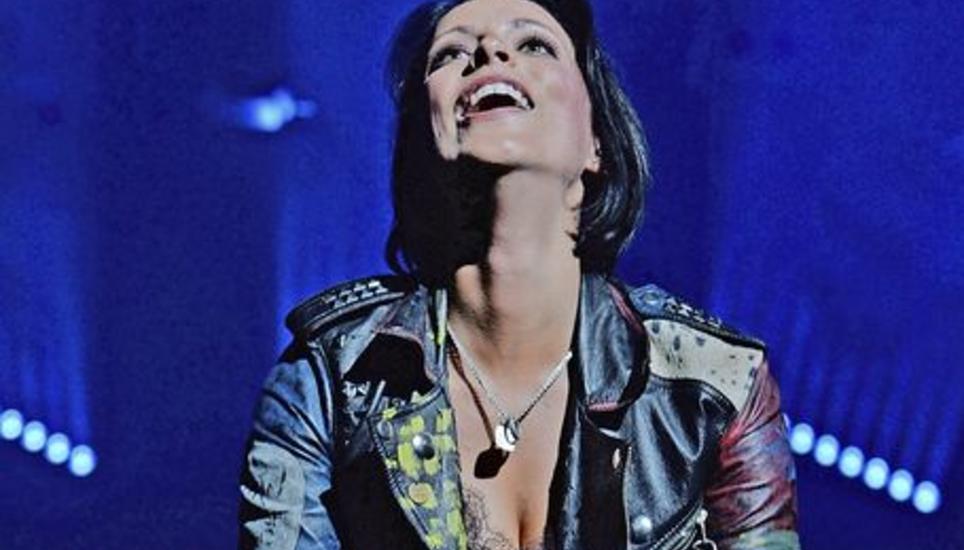 «Ich versteh nicht ein Wort»: Silbermond gestern auf dem Herrenacker. So richtig überzeugen konnte die Band nicht. Bild: Selwyn Hoffmann