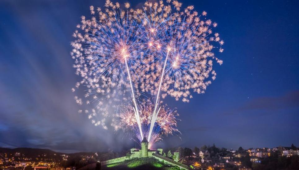 Das Feuerwerk auf dem Munot findet dieses Jahr im September statt.