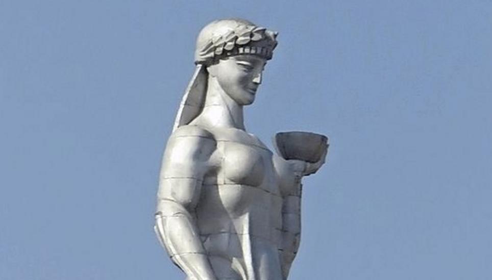 Statue «Mutter Georgien» über Tiflis.