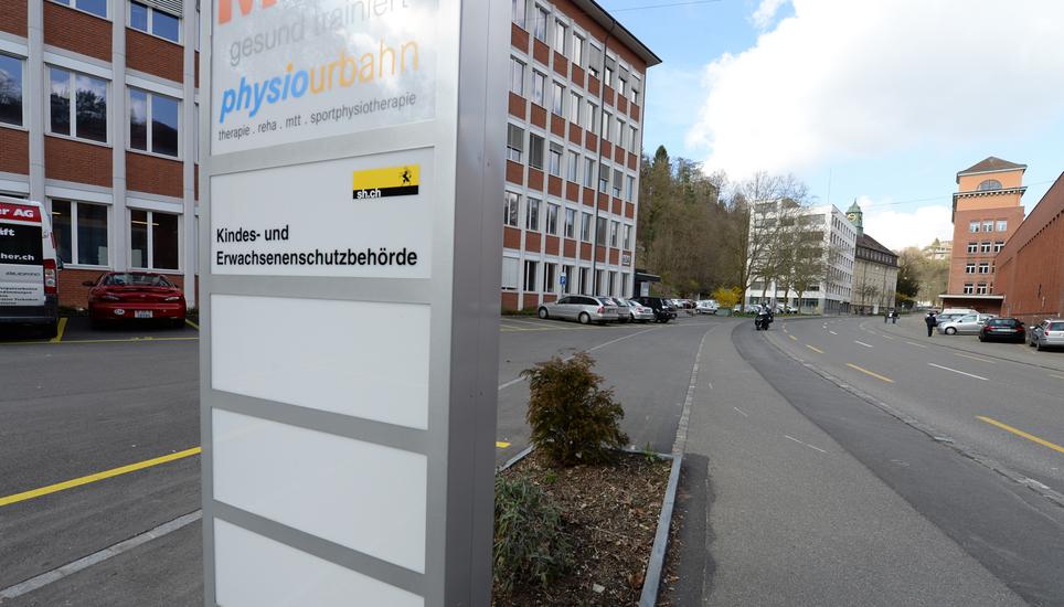 Die Kesb in Schaffhausen. Bild: Selwyn Hoffmann
