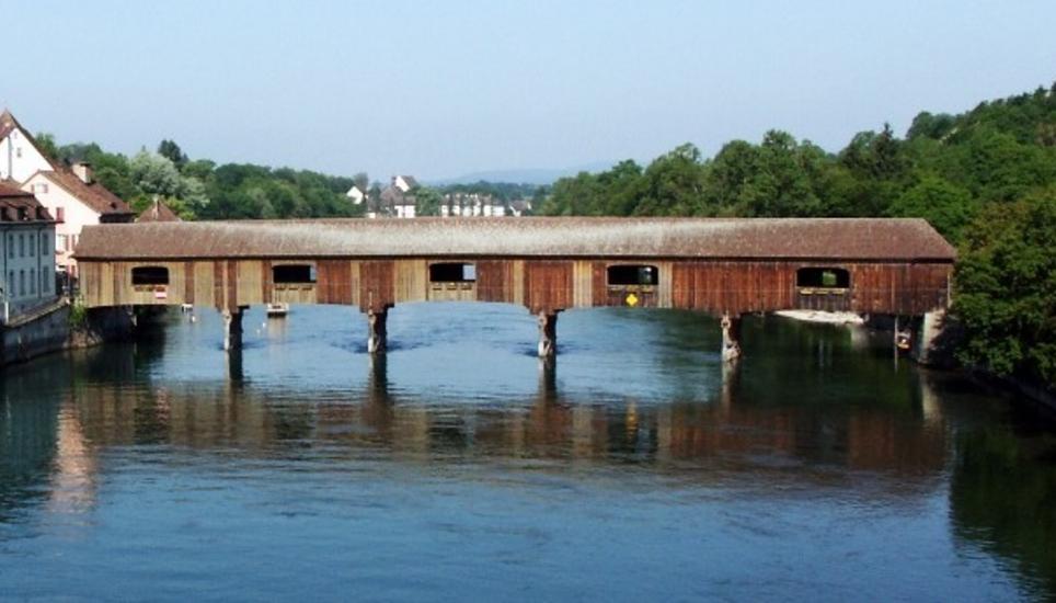 Aktuell gibt es bei der Diessenhofer Brücke kein Durchkommen. (Archivbild)