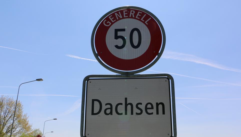 In der Badi in Dachsen findet eine Spendenaktion statt.