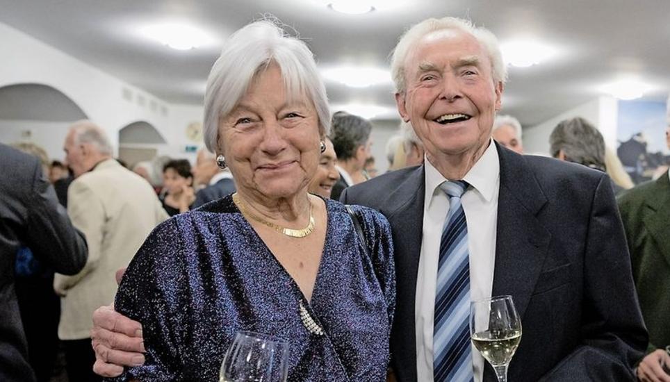 Traute und Walter Schnorf: kommen jedes Jahr wegen des Tanzens, besuchen aber auch andere Tanzveranstaltungen.