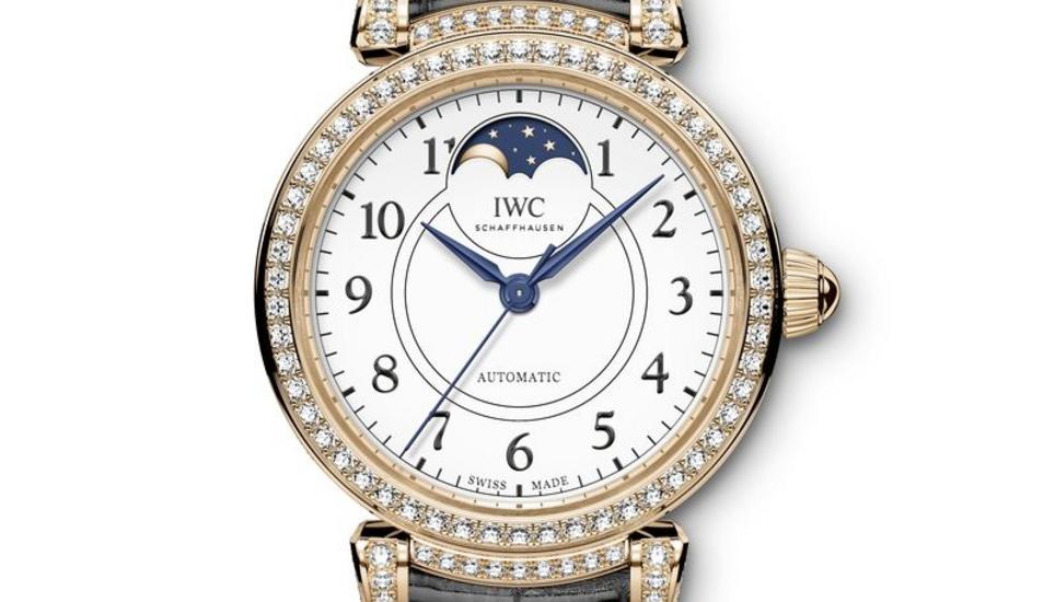 Die «Da Vinci Automatic Moon Phase 36» ist mit 206 Diamanten bestückt.
