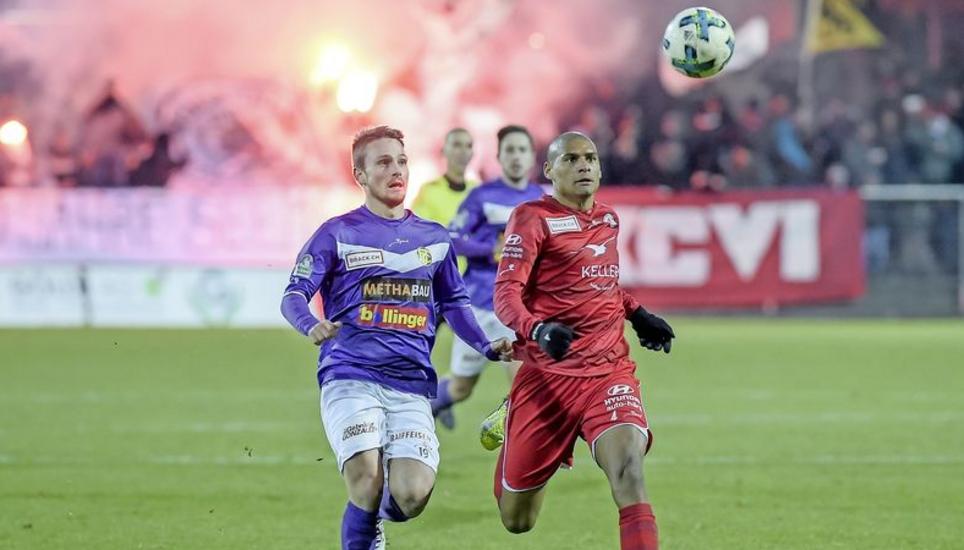 Derbys gegen den FC Winterthur, wie hier im Dezember auf der Schützenwiese, sind immer hitzig. Die letzten sieben Partien konnte der FC Schaffhausen alle für sich entscheiden. Bild: Roger Albrecht