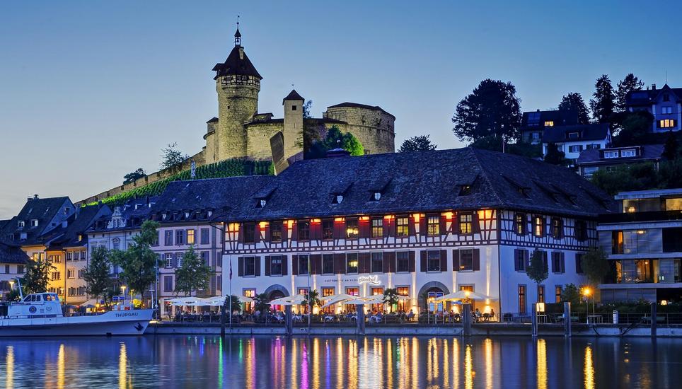 Der Güterhof wird ab Januar 2018 von der SV Group geführt, die in Region auch schon für die Gastronomie im Schloss Laufen zuständig ist. Bild: Selwyn Hoffmann